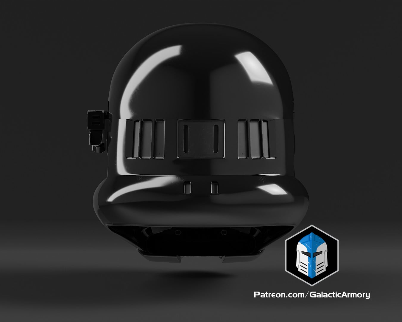 Death Trooper Helmet - 3D Print Files 3d model