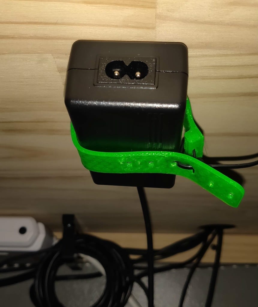Power Brick Mounting Strap TPU 3d model