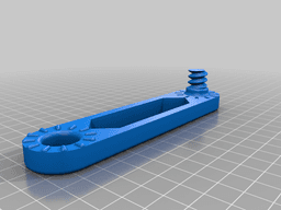 Articulating Arm Male to Female 3d model