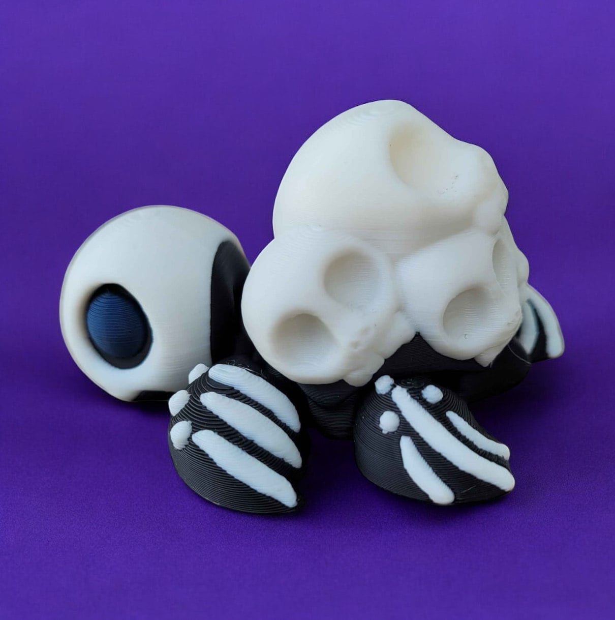 Spooky Baby Turtle Trio 3d model