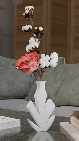 Faceted Vase 3d model