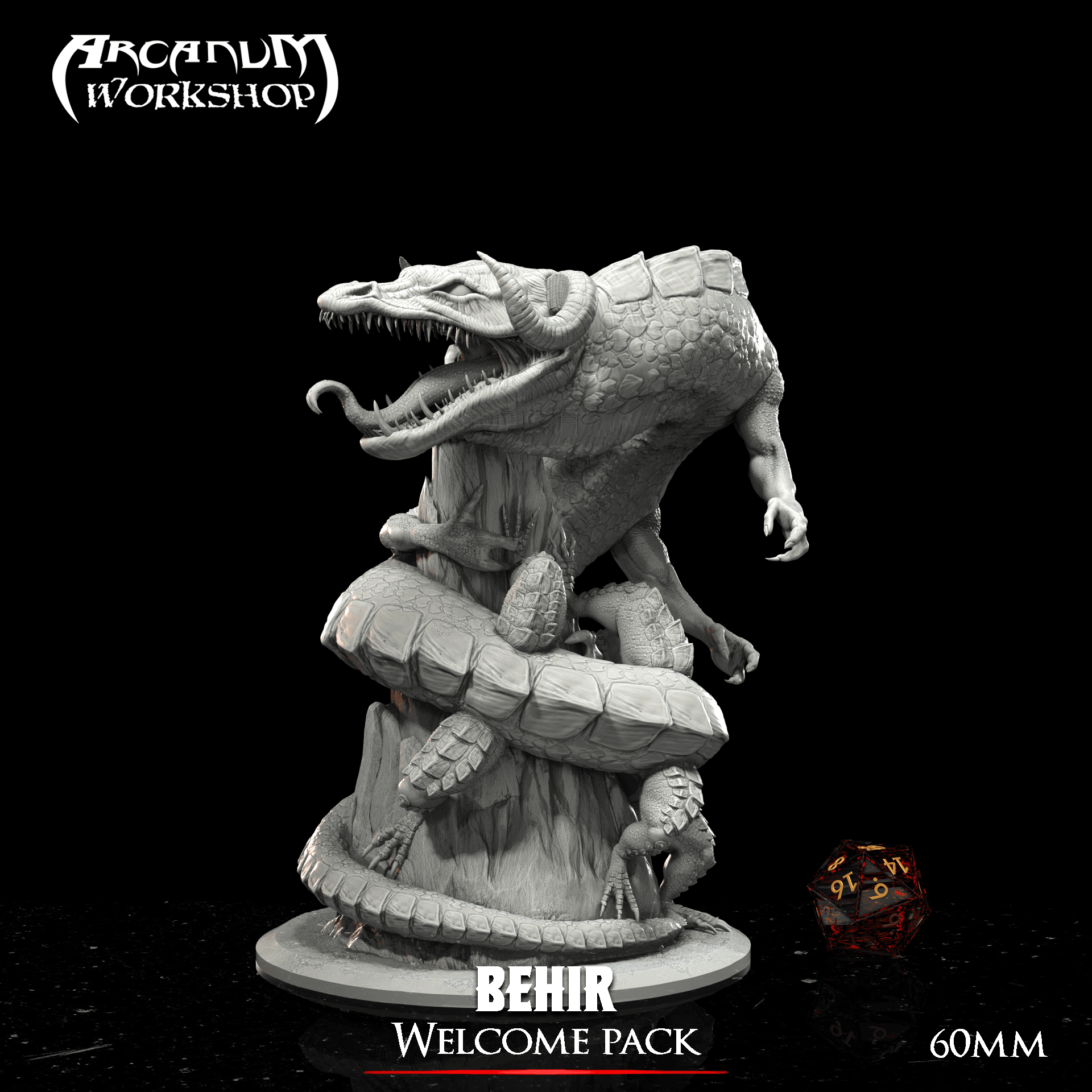 The Behir 3d model