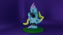 Stitched Up Monster 3d model
