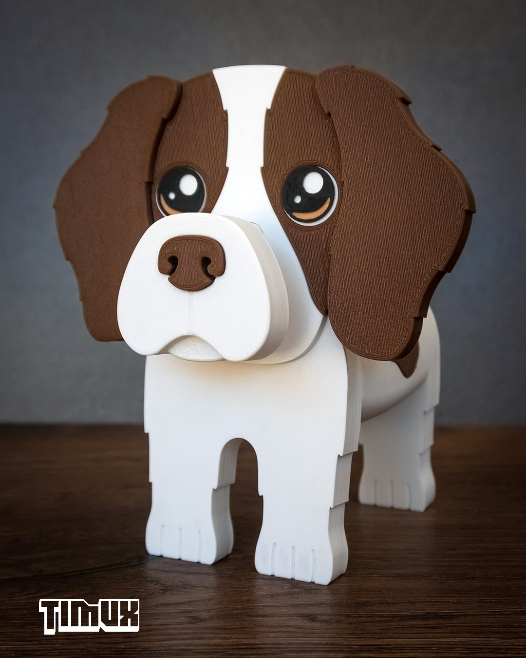 BRITTANY SPANIEL GLASSES HOLDER 3d model