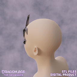 Fantasy Morrigan Crown Dragon Age: The Veilguard 3d model