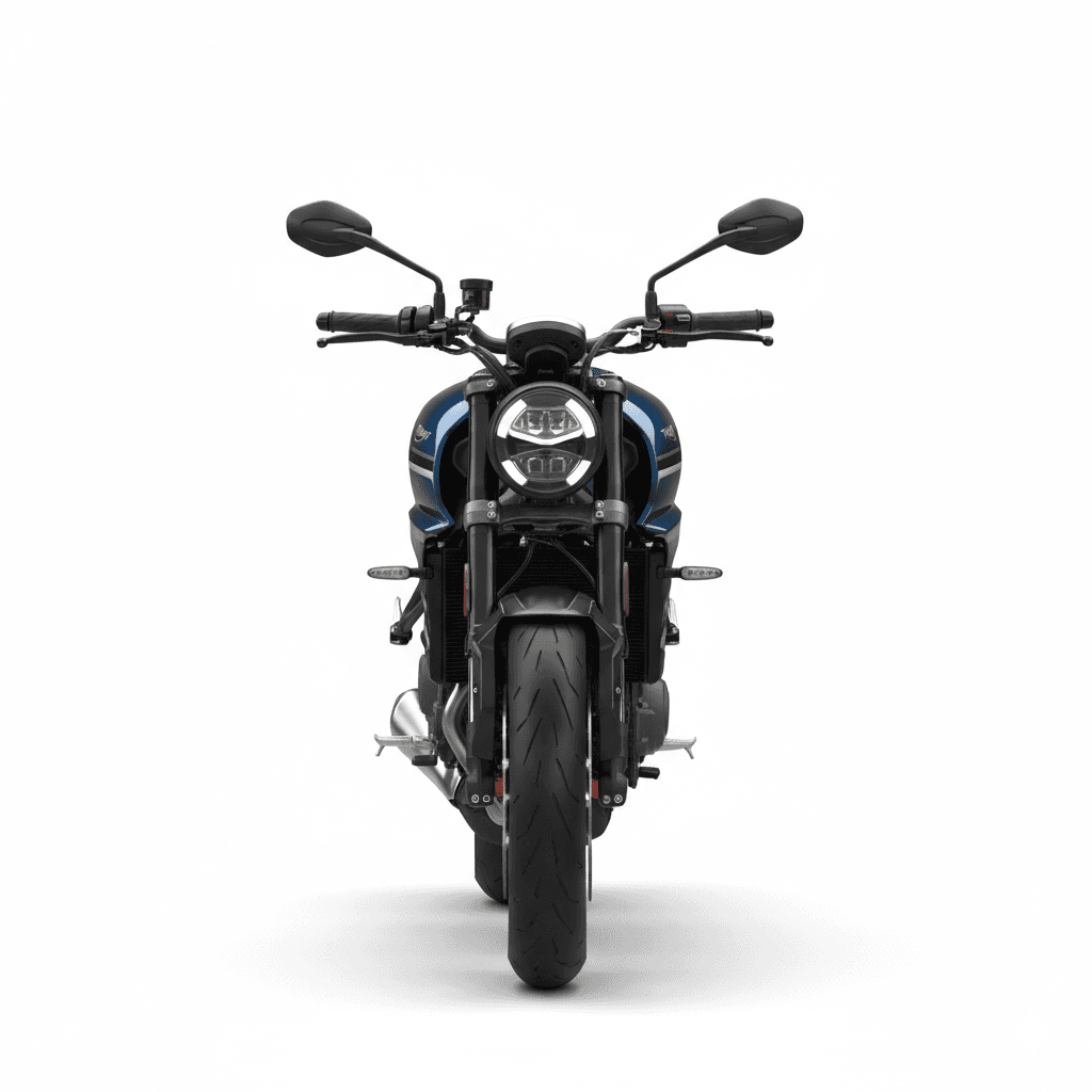 Triumph Trident 660 Roadster Motorcycle 3d model