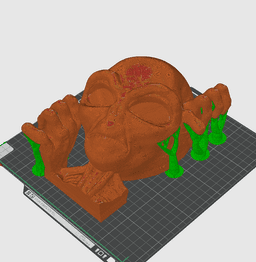 Alien Book Nook / Multi Parts 3d model