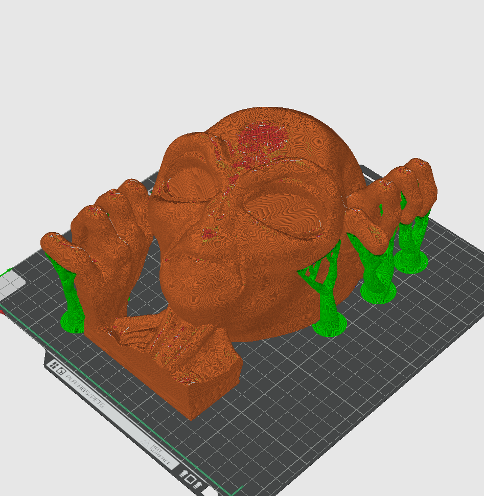 Alien Book Nook / Multi Parts 3d model