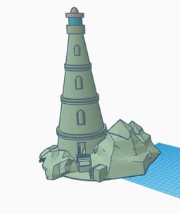 Haunted Lighthouse 3d model