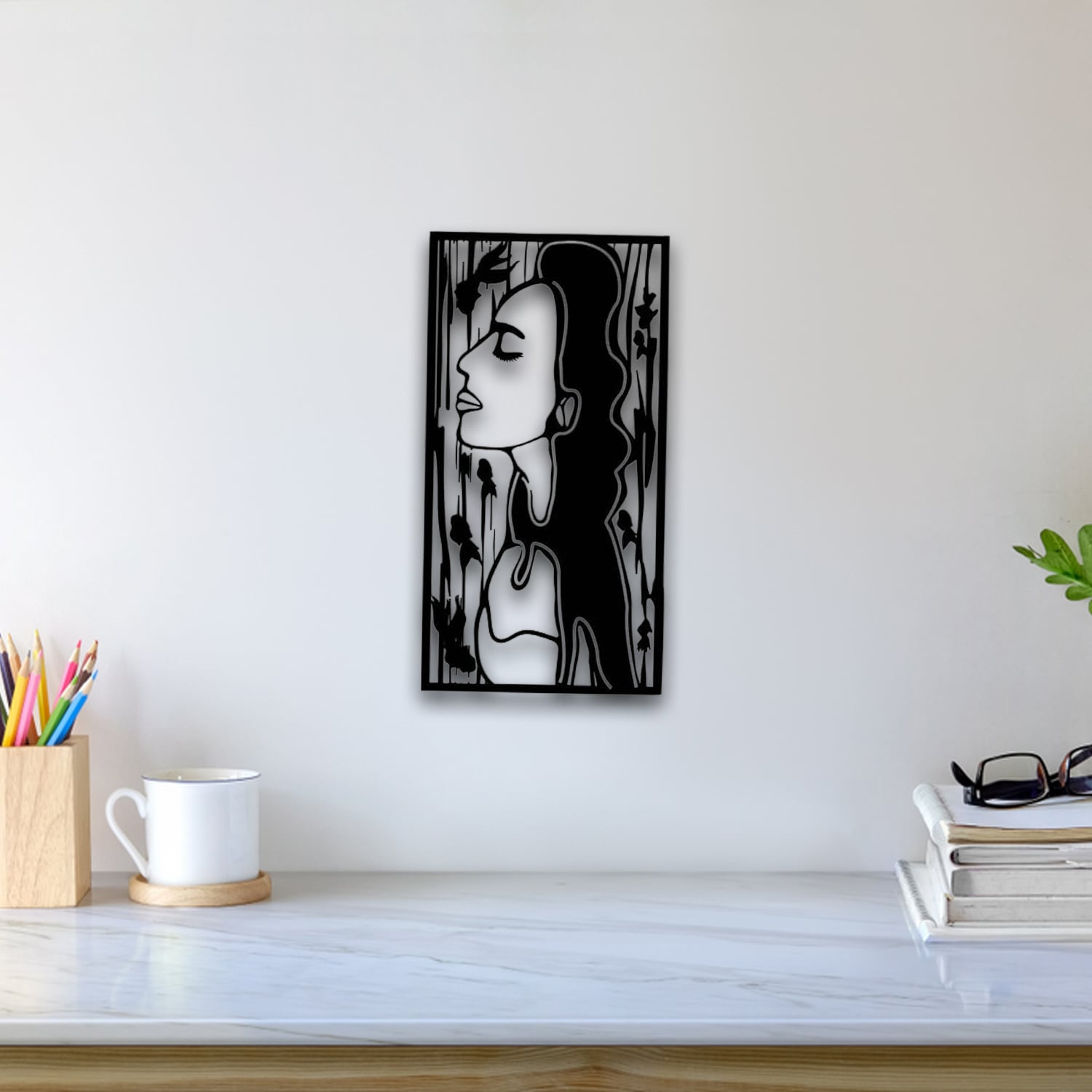 Woman Wall Art 3d model