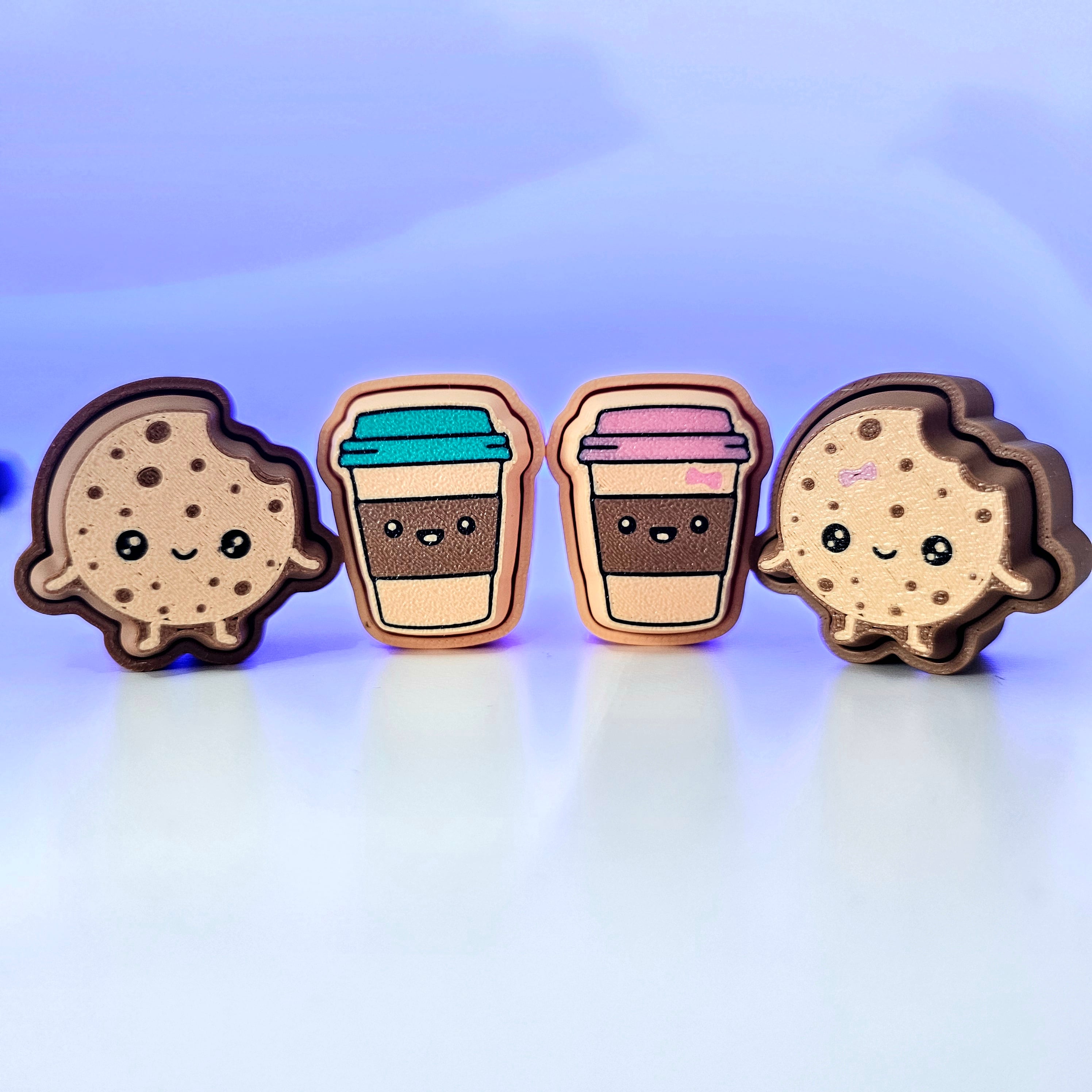 Cookie and Coffee - Clickers 3d model