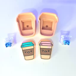 Cookie and Coffee - Clickers 3d model