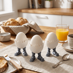 ROBOTER - EGG HOLDER / CUTE KITCHEN DECOR / KITCHEN TOOLS / ROBOTER EGG HOLDER 3d model