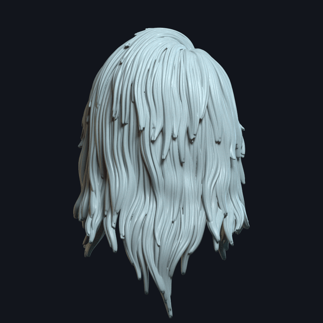Outback v6 Action Figure Head 3d model