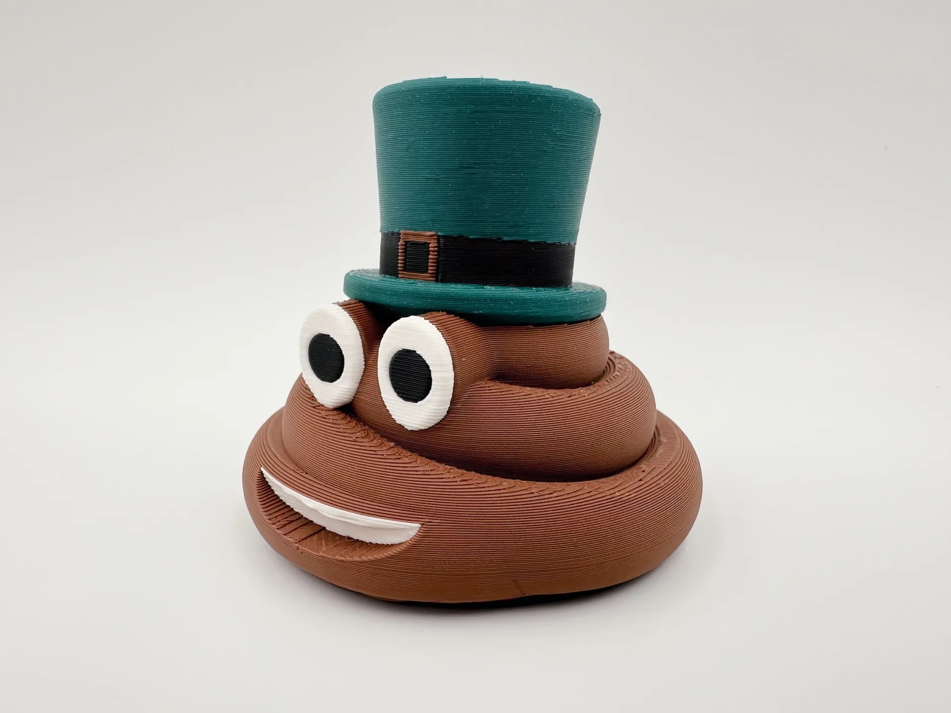 Saint Patricks Day Poop Emoji 3d model