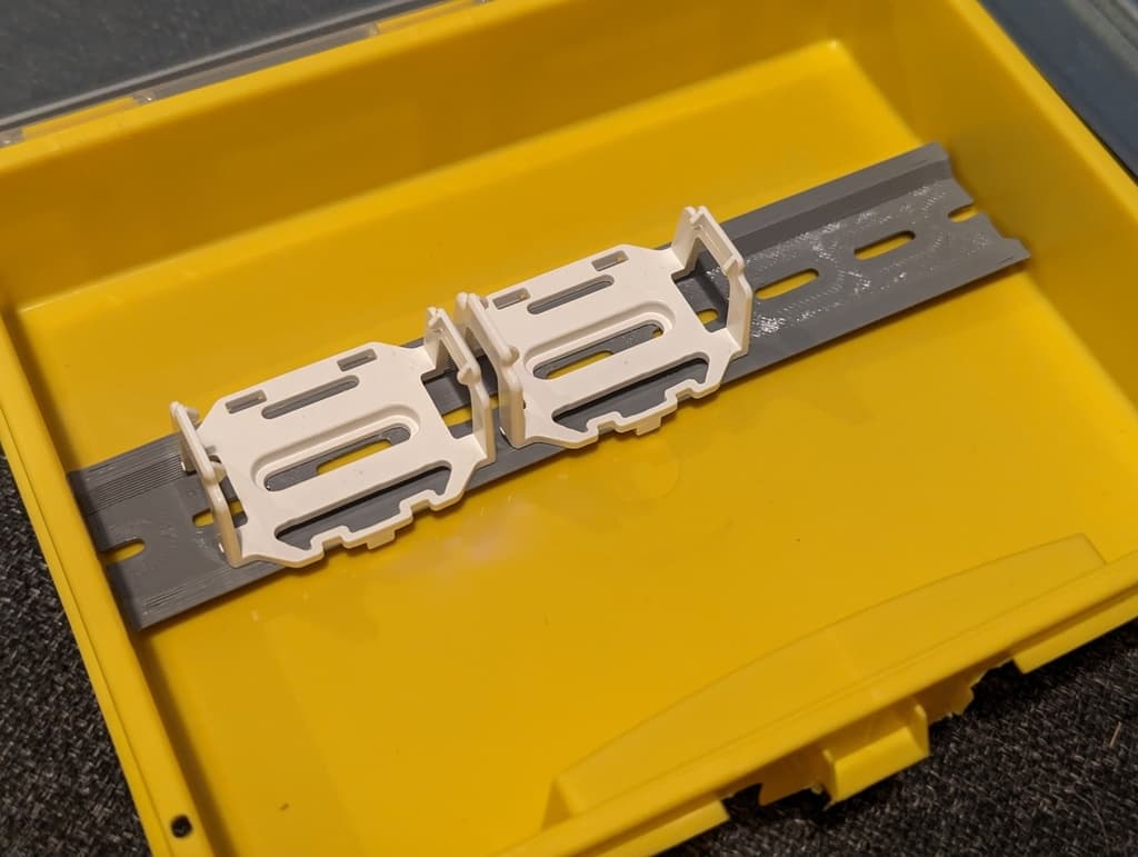 29mm DIN Rail 3d model
