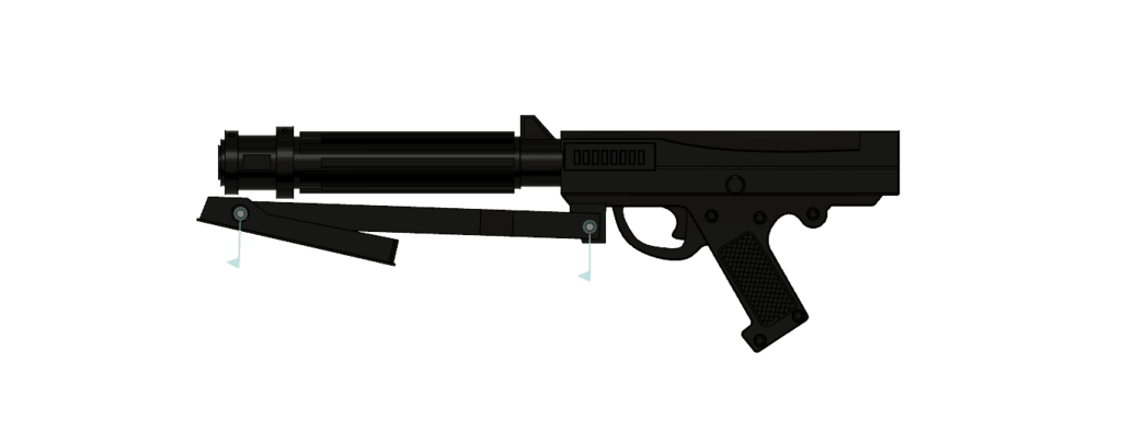 DC-15 Blaster 3d model