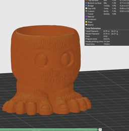 Big Foot Family - Flexi Holder & Keychain Set - No Supports 3D Print STL/3MF 3d model
