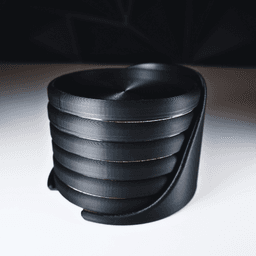 Modern Minimalist Coasters 3d model