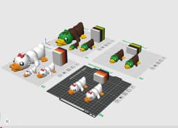 Cute Flexi Duck + Cute Flexi Maker Access 3d model