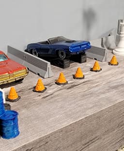 1:64 Scale Traffic Pylon 3d model
