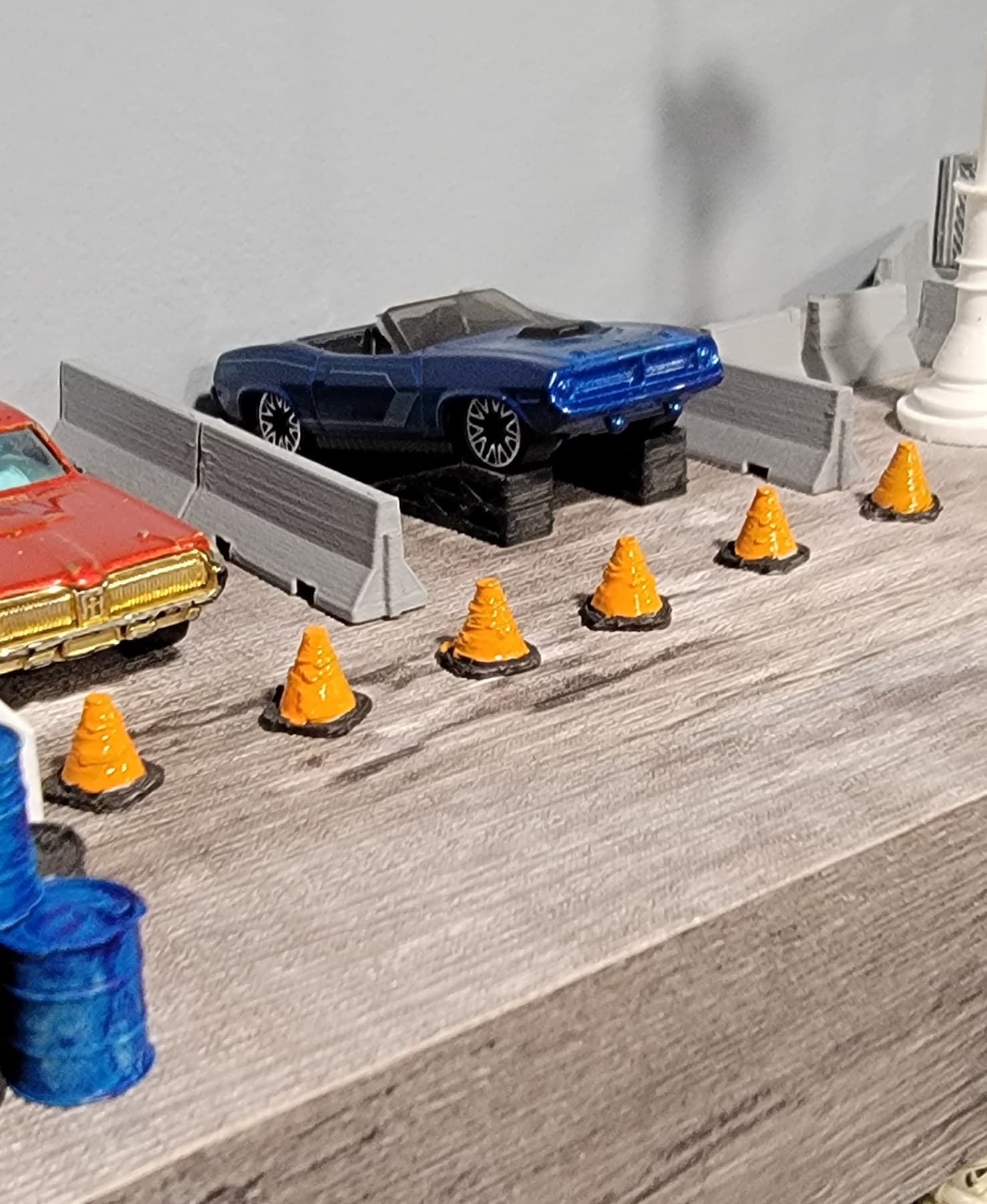 1:64 Scale Traffic Pylon 3d model
