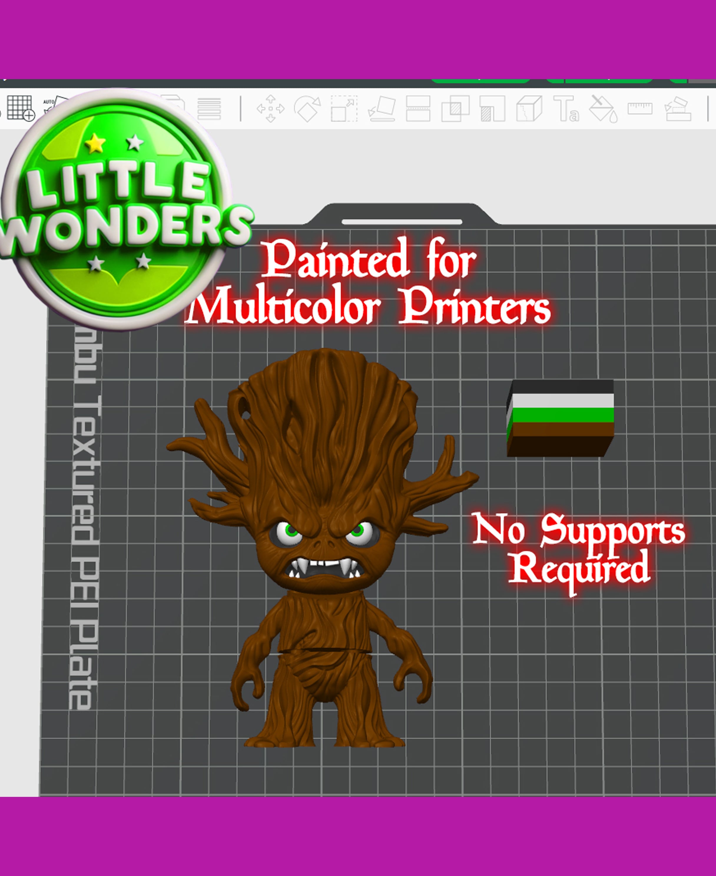 Twigsnare. 3d model