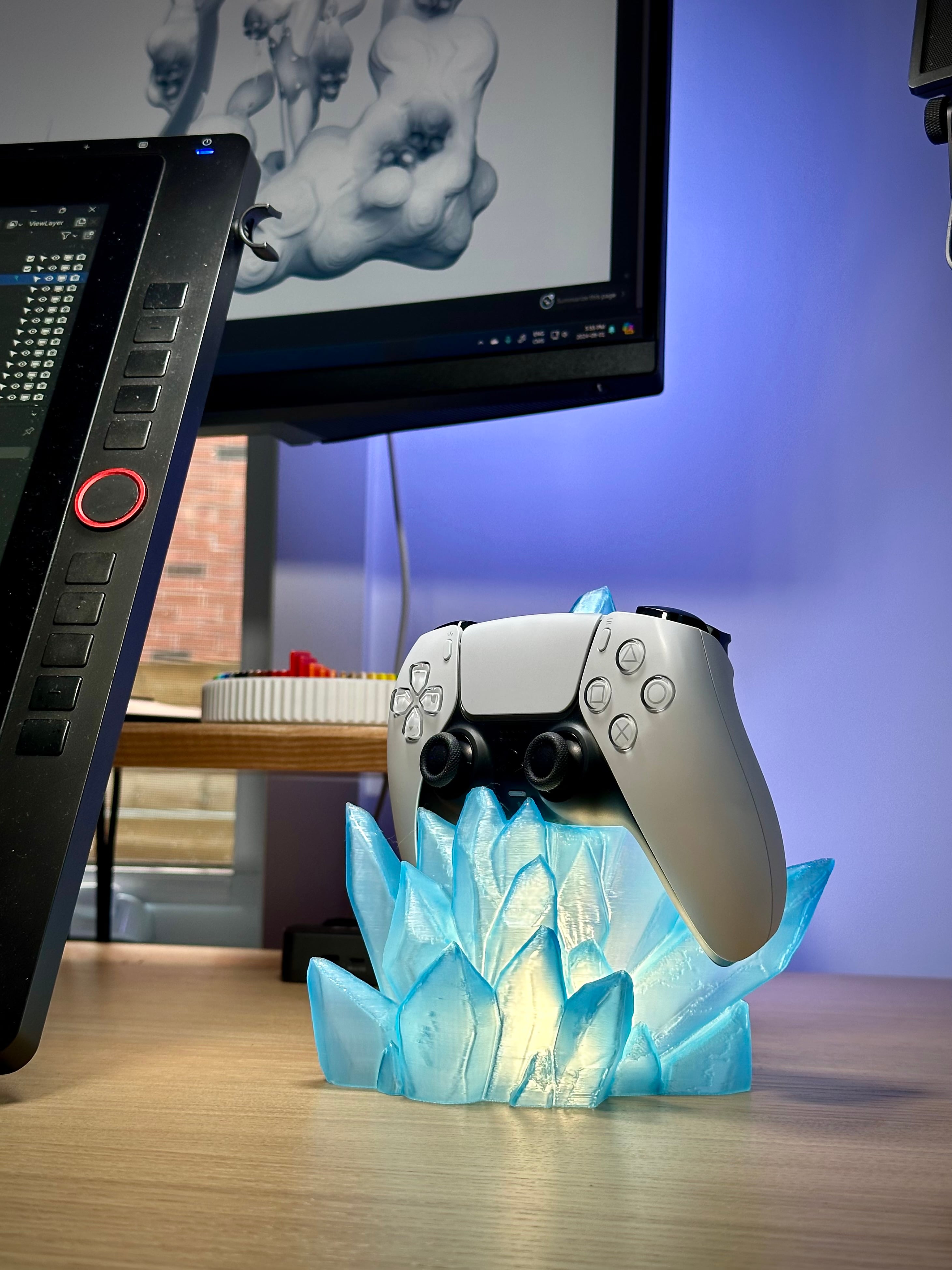 Crystal Controller Stand - LED Edition 3d model