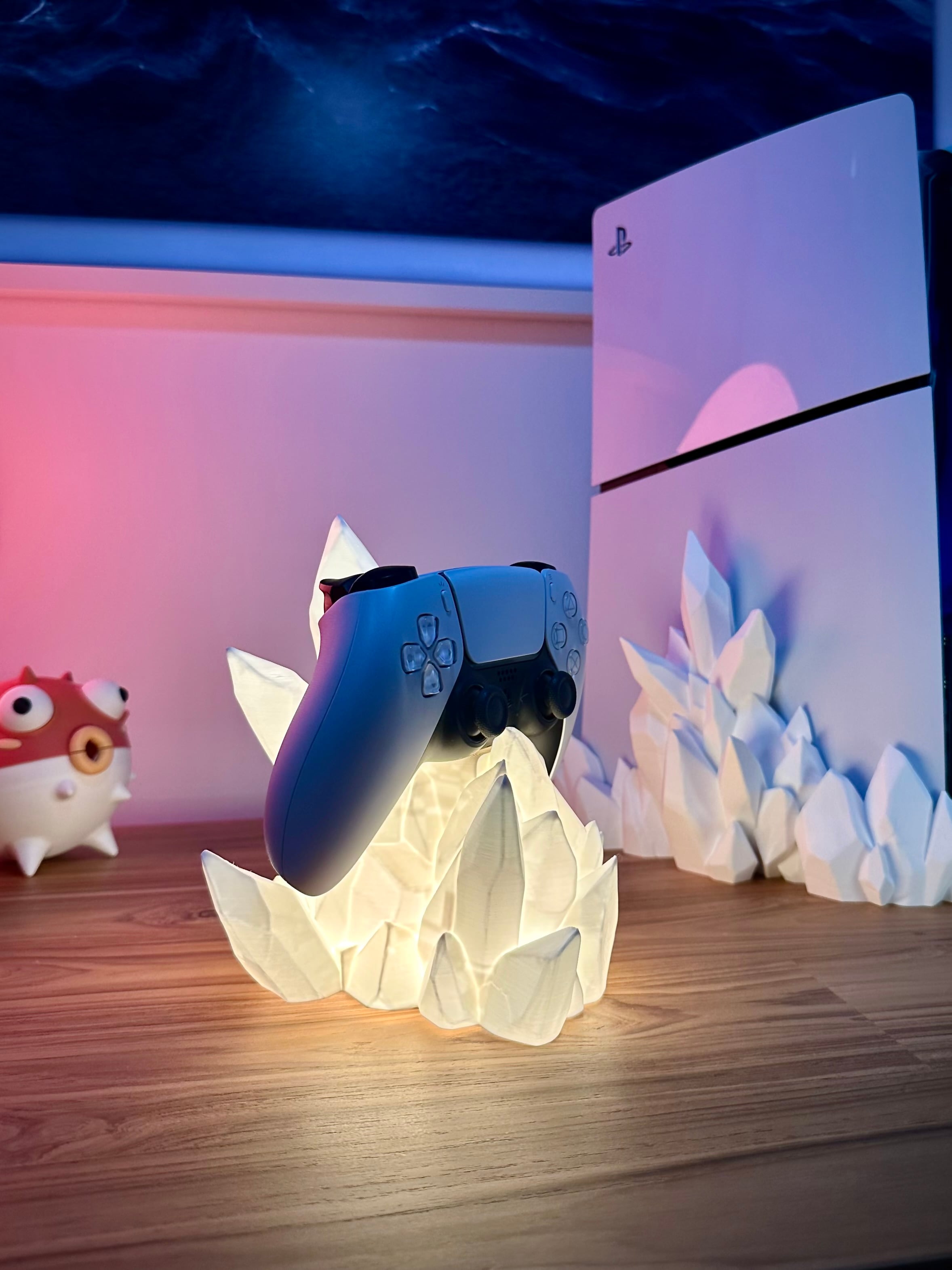 Crystal Controller Stand - LED Edition 3d model