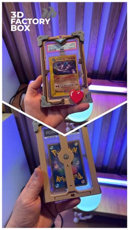 Graded Card Case - 3 in 1 Slab Case 3d model