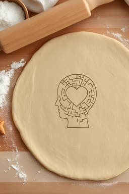 Brain Cookie Cutter, Biscuit Cutter 3d model