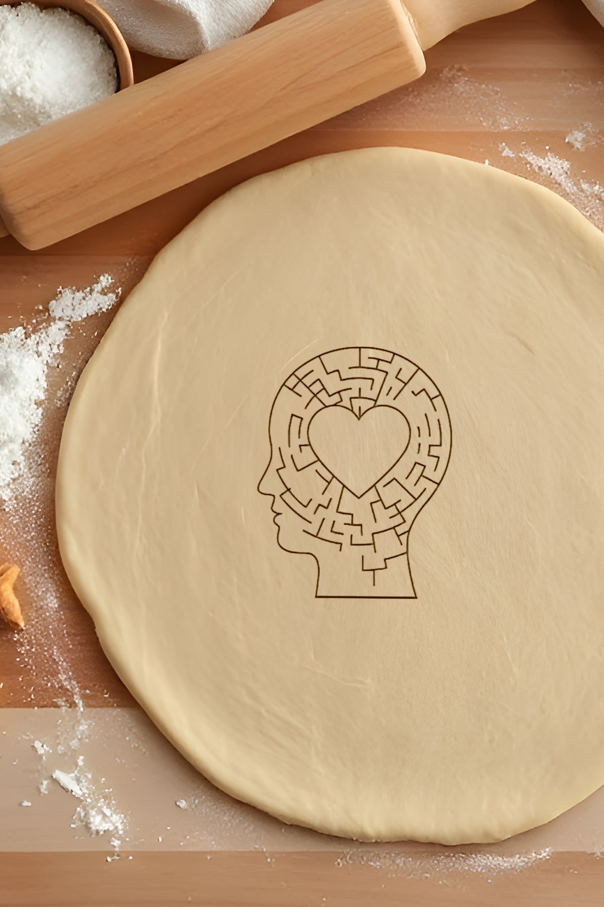 Brain Cookie Cutter, Biscuit Cutter 3d model