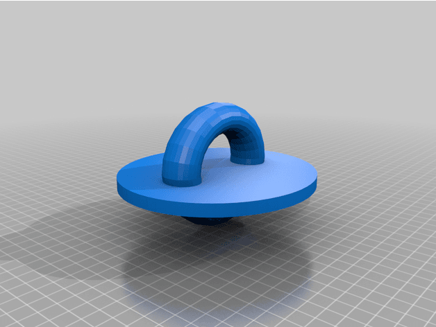 Double sided shield. 3d model