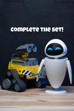 EVE - WALL-E Kit | No Supports, No AMS, No Glue 3d model