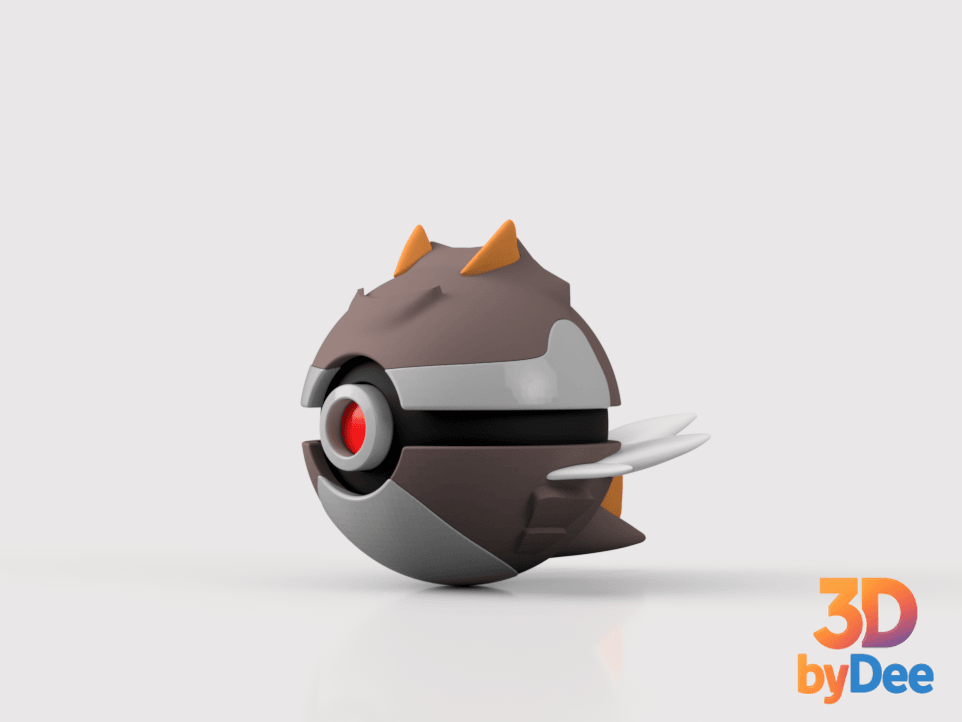Tryrunt Poke Ball 3d model