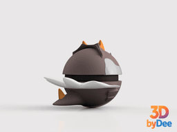 Tryrunt Poke Ball 3d model
