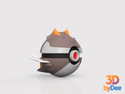 Tryrunt Poke Ball 3d model