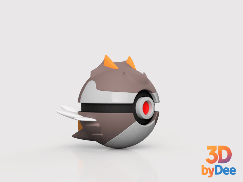 Tryrunt Poke Ball 3d model