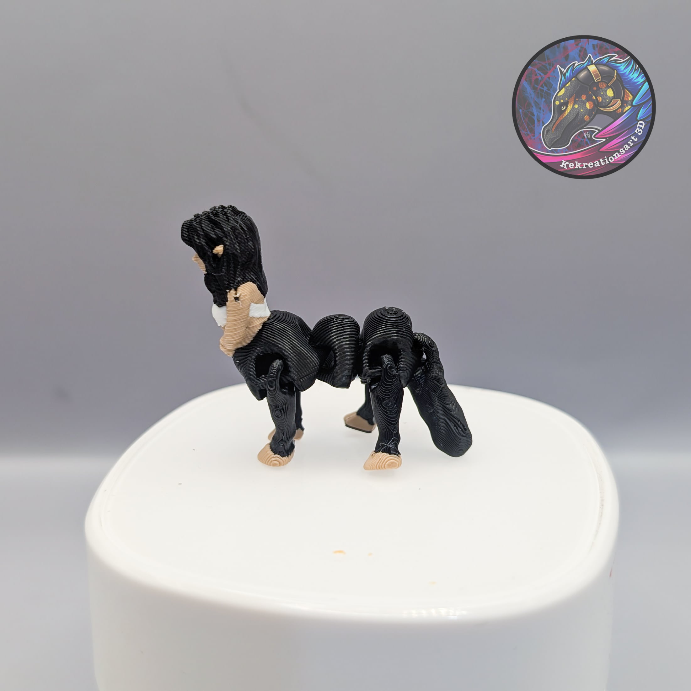 nano flexi centaur lady 3d model