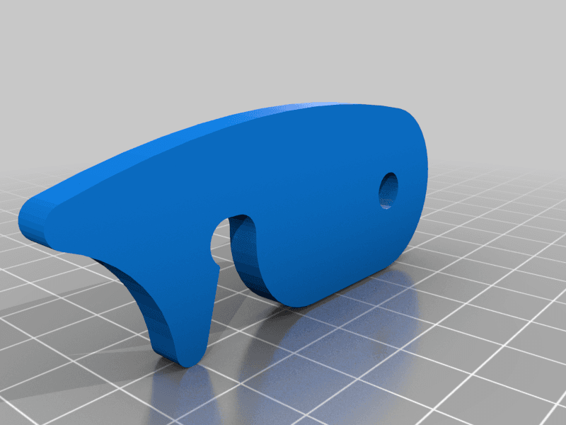 Oru Bay coaming latch (1st generation) 3d model
