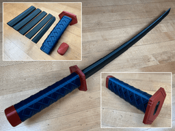 Giyu's Collapsing Katana 3d model