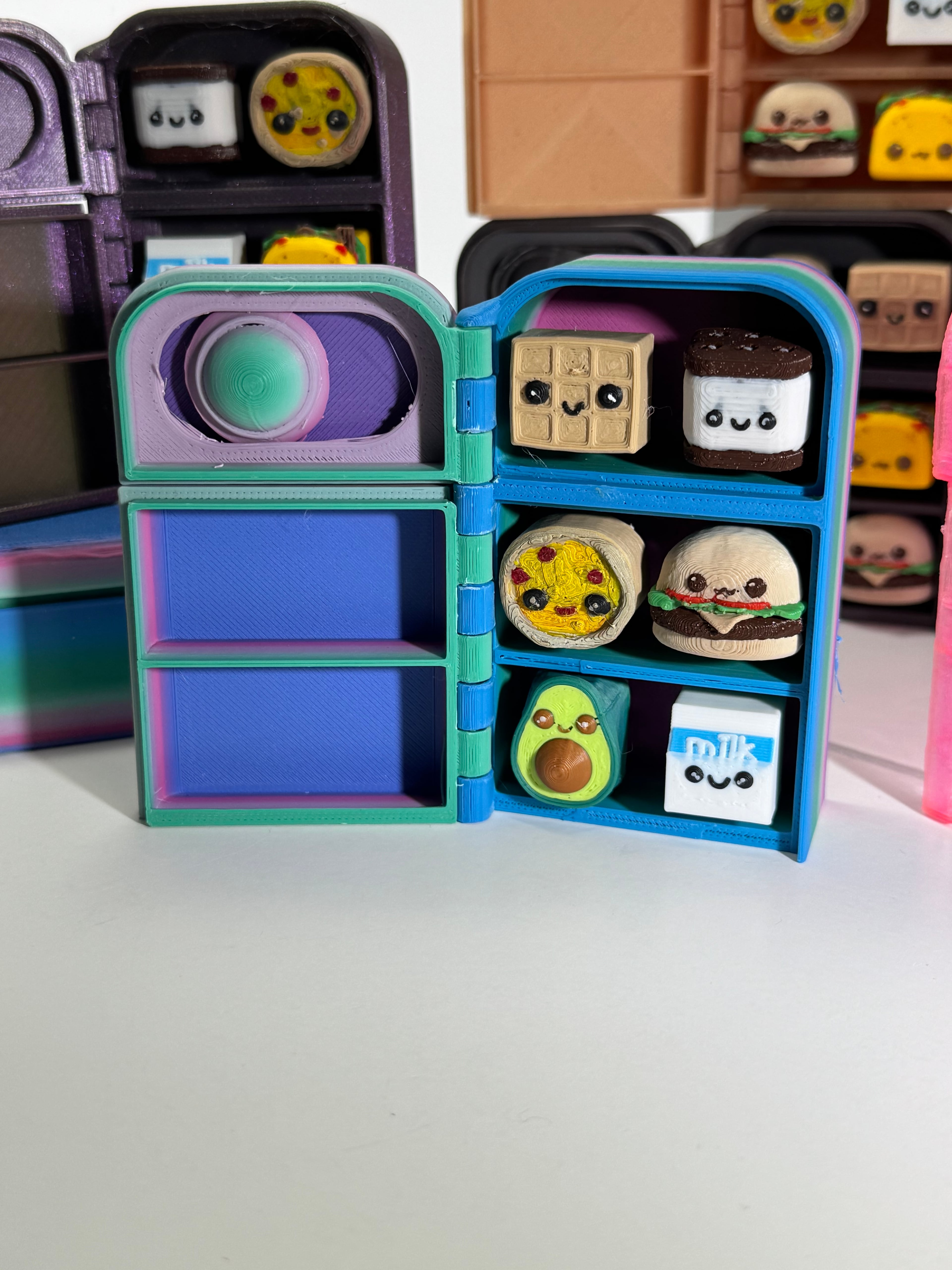 Kawaii Fidget Fridge 3d model