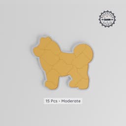 Alaskan Malamute Montessori Puzzle, 3-Level Learning Tray, 9/15/24 pcs, Progressive, Educational STL for 3D Printing PRODUCT_8156 3d model