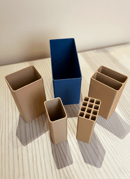 Modular Desk Organizer System 3d model