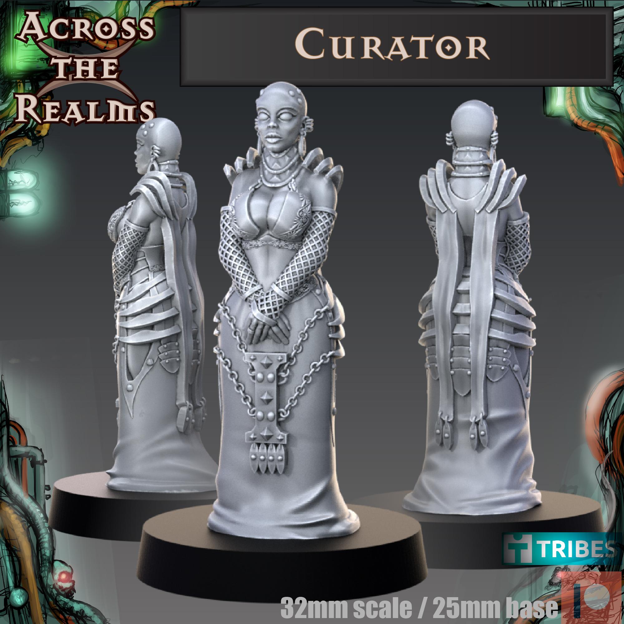 Curator 3d model