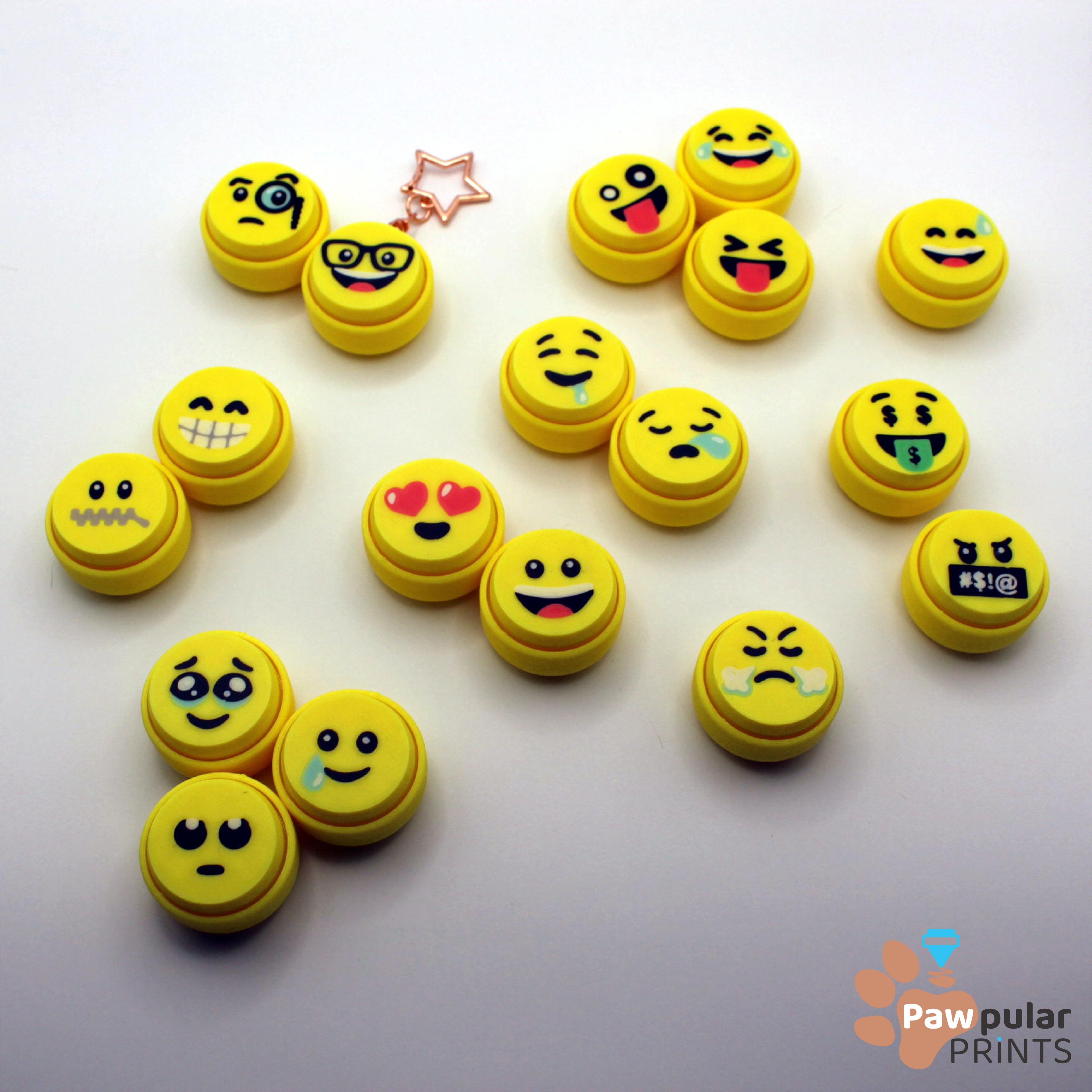 Emotional Clickers - Advanced Pack 1 3d model