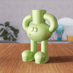 Character Planter - Modern Cartoon Vase 3d model