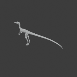 Compsognathus 3d model