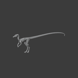 Compsognathus 3d model
