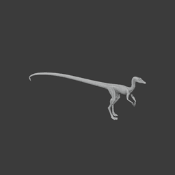Compsognathus 3d model